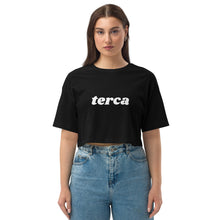 Load image into Gallery viewer, Terca Loose drop shoulder crop top