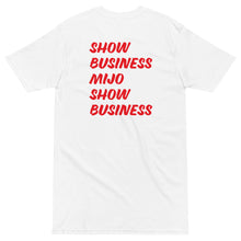 Load image into Gallery viewer, Show Business, Mijo, Show Business Back Print T-Shirt