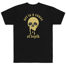 Load image into Gallery viewer, Art is a Cause of Depth Back Print T-Shirt